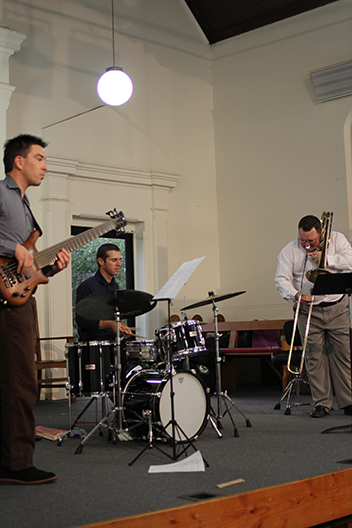 Adrian Sherriff trio at St Marks 2013